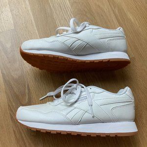 Reebok Harmon Classic Women's White Leather Running Shoe Sz 6